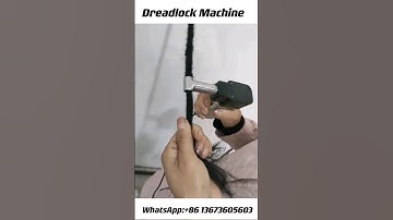 HOW TO USE THE DREADLOCK MACHINE START THE LOC PROCESS  |Instant Crochet Dreadlock Machine