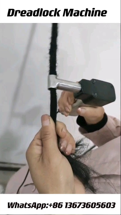 HOW TO USE THE DREADLOCK MACHINE START THE LOC PROCESS |Instant Crochet Dreadlock Machine