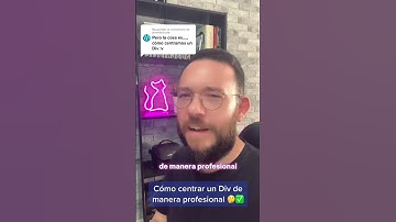 Cómo CENTRAR DIV de manera profesional ✅ #shorts #programming #div #humor #developer #dev #viral