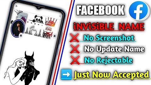 How To Make Full Invisible Name Facebook Account 2023 ❗Fb Full Blank Name Id Kaise Banaye #invisible