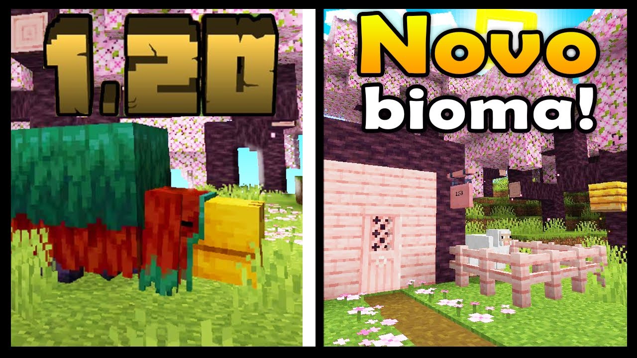 Novo bioma chegando a Minecraft: árvores de cerejeira - Cidades