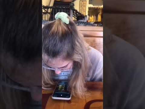 Girl unlock her phone with spit #shorts #shortvideo #youtubeshorts #spit