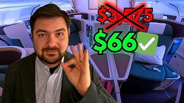 How To Get The Cheapest BUSINESS CLASS Tickets