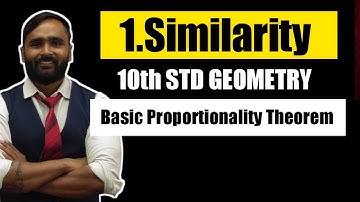 10th Std Geometry|1.Similarity|Basic Proportionality Theorem (BPT)|Pradeep Giri Sir