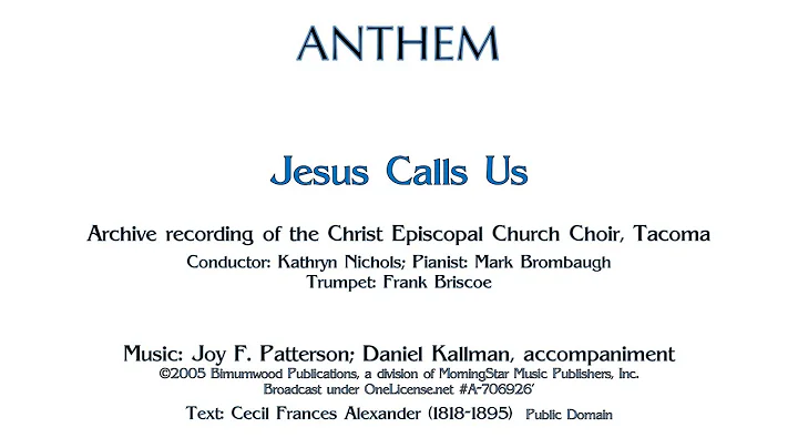 Joy Patterson - Jesus Calls Us