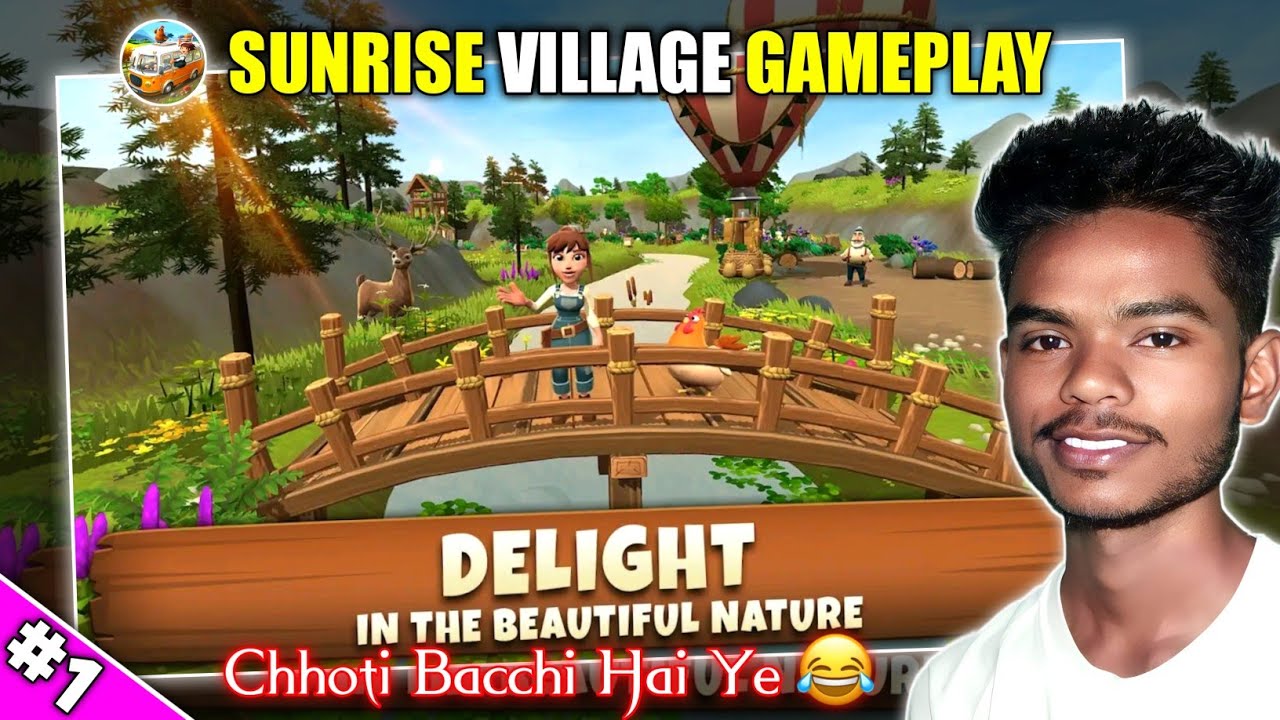 🤩 Sunrise Village Full Gameplay Today We Will Build A Village | Sunrise ...