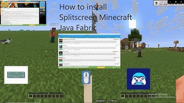 How to Install SplitScreen Minecraft java Fabric 1.21.9 PC