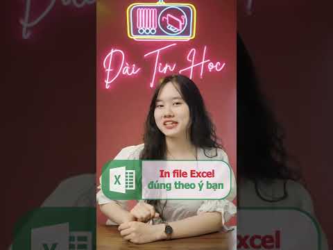 Thiết lập trang in file Excel dễ dàng và chuẩn xác #fyp #daitinhoc #tinhocvanphong #learnontiktok #