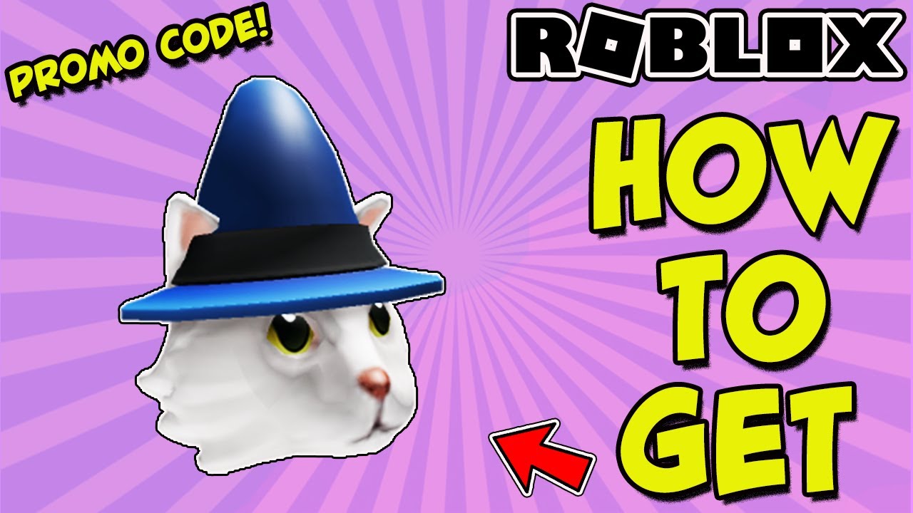 Promo Code How To Get The White Cat Wizard Head On Roblox For Free Youtube - cat tv head roblox