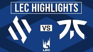 BDS vs FNC Full Highlights | LEC 2024 Winter | Team BDS vs Fnatic