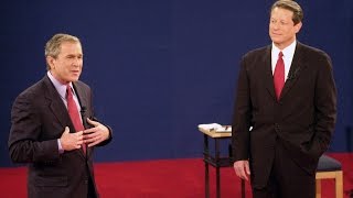 George W. Bush and Al Gore 3rd Presidential Debate 2000