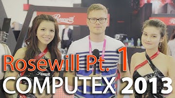 Rosewill: NEW Rise Full Tower & Neutron miniITX case - Computex 2013