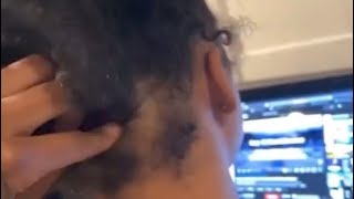 Chrisean & blueface trending/twitter reacts to blueface giving chrisean a bald spot & her tweets!