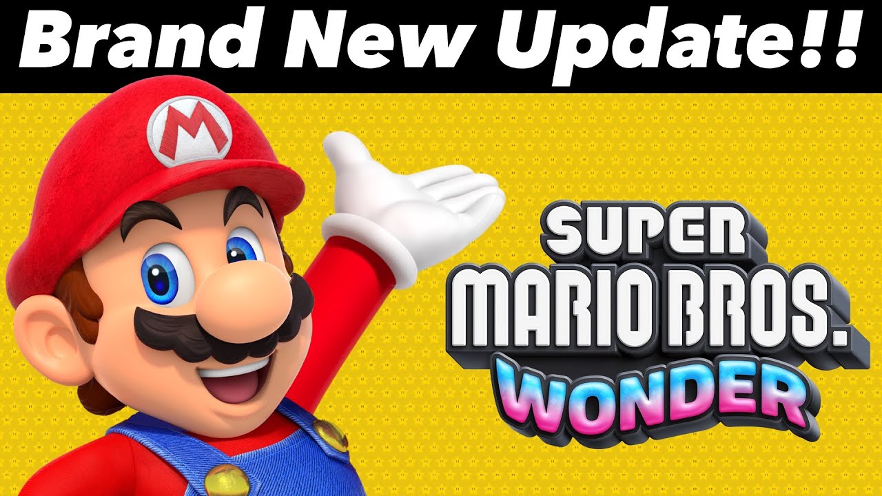 Mario Wonder Update 1.0.1 Is NOW AVAILABLE 