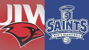 College Basketball Lady Of The Lake Saints vs. Incarnate Word Cardinals Results Game 31