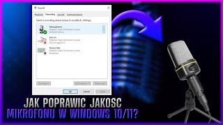 🎙 Jak poprawić jakość mikrofonu w systemie Windows 10/11? 🎛