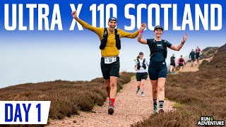 Our EPIC running adventure in the Highlands | Day 1 of Ultra X 110 Scotland | Run4Adventure