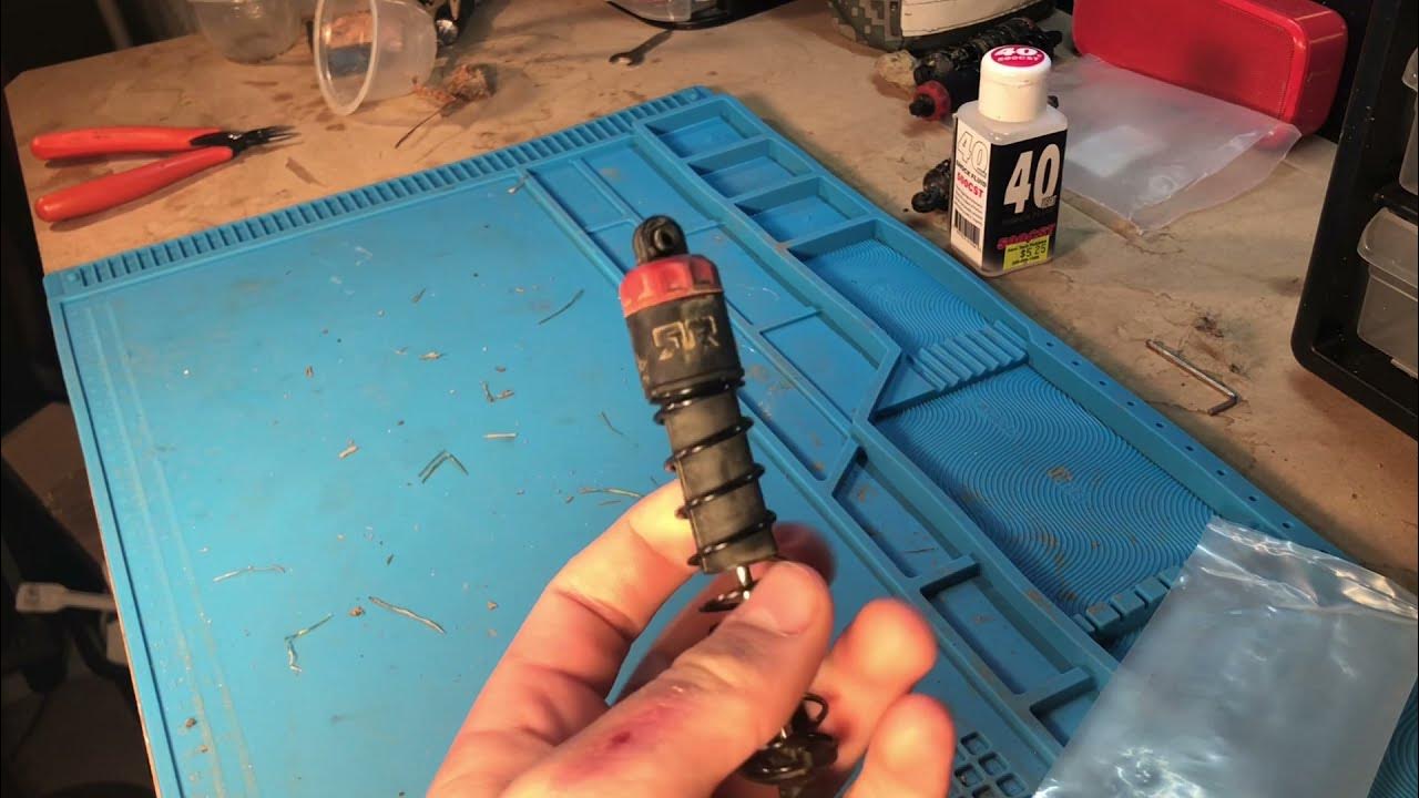 How to disassemble an Arrma shocks!! YouTube