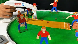 How to make indoor cricket game from cardboard at home screenshot 4