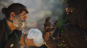 MK1 Sub-Zero VS Noob Saibot - Mortal Kombat 1 Gameplay (Bi-Han Vs Evil Bi-Han)