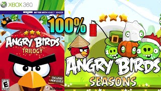 Angry Birds: Seasons [71] 100% Xbox 360 Longplay screenshot 4