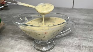 صلصة للسلطات لجميع انواع السلطات ✅صوص فينيكريت sauce vinaigrette salade