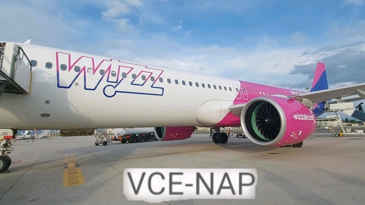Volo WizzAir da Venezia a Napoli Capodichino