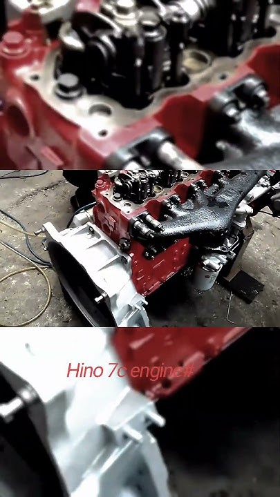 Hino 7c engine #short - YouTube