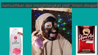 CARA AMPUH MENGHILANGKAN BEKAS JERAWAT  DAN MEMUTIHKAN WAJAH DENGAN MEMAKAI  MASKER KOPI