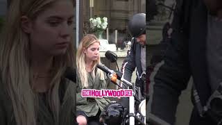 Ashley Benson & Keegan Allen Turn The Tables On Paparazzi While Leaving Alfred Coffee On Melrose