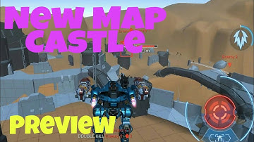 New CASTLE Map Preview & Gameplay - War Robots Test Server [4.1]