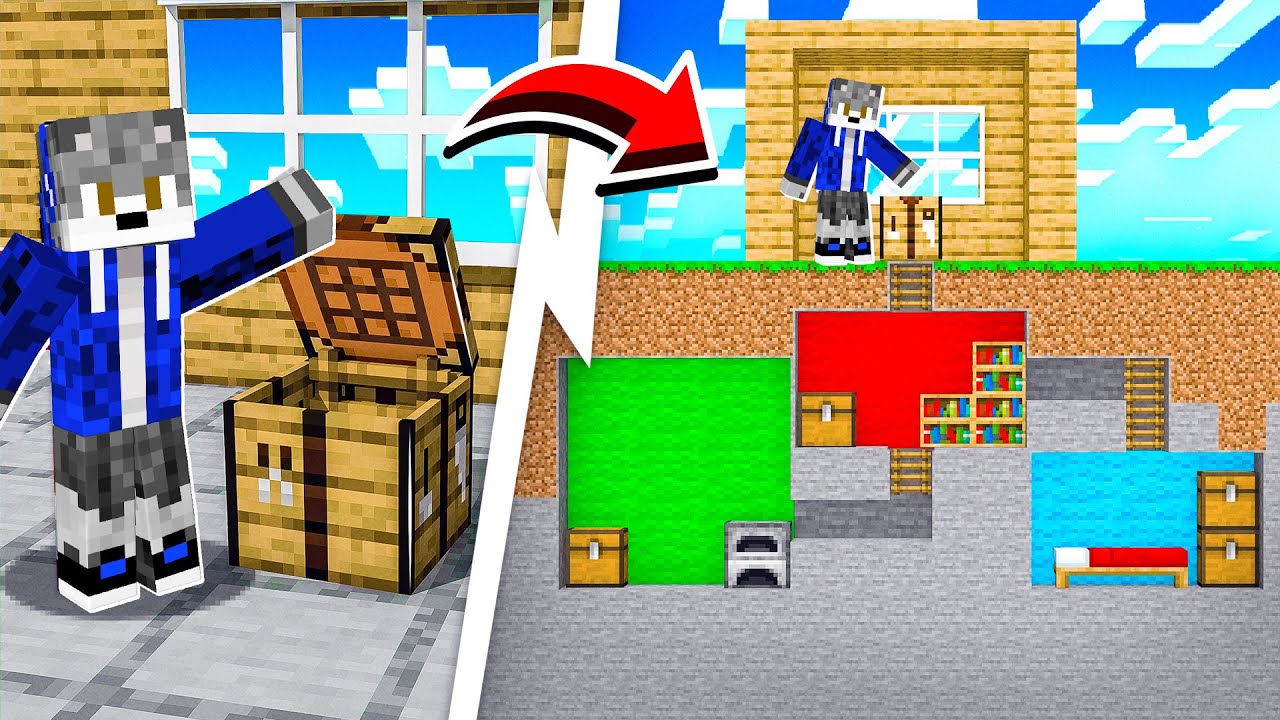 BASE ULTRA SÉCURISÉE AVEC LE CAPITAINE KIRK DANS MINECRAFT !! | Map