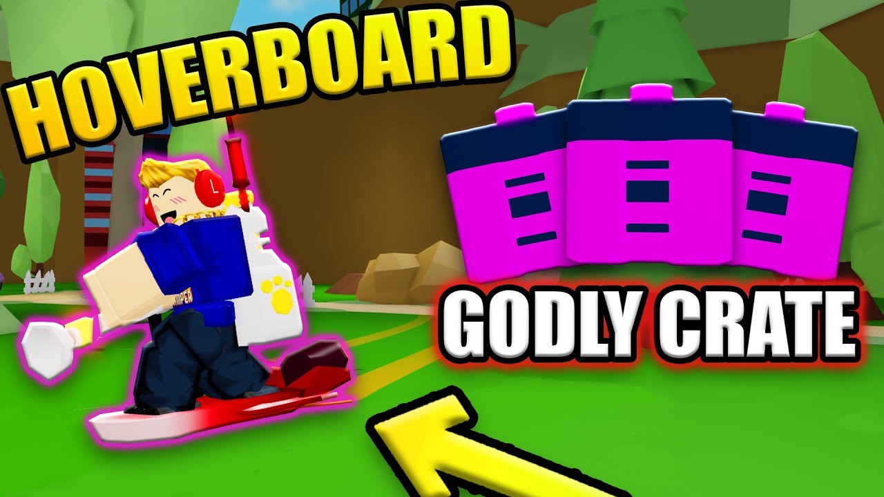 Unlocking The Hoverboard And Godly Crate Unboxing Roblox Ghost Simulator Youtube - how to get the hoverboard in ghost simulator fast roblox