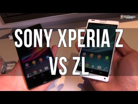 Sony Xperia Z vs Sony Xperia ZL comparison