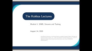 The Kokkos Lectures - module 5