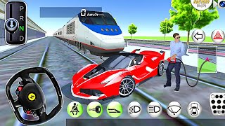 Ferrari VS Bullet Train Driving School- Best Android Gameplay HD