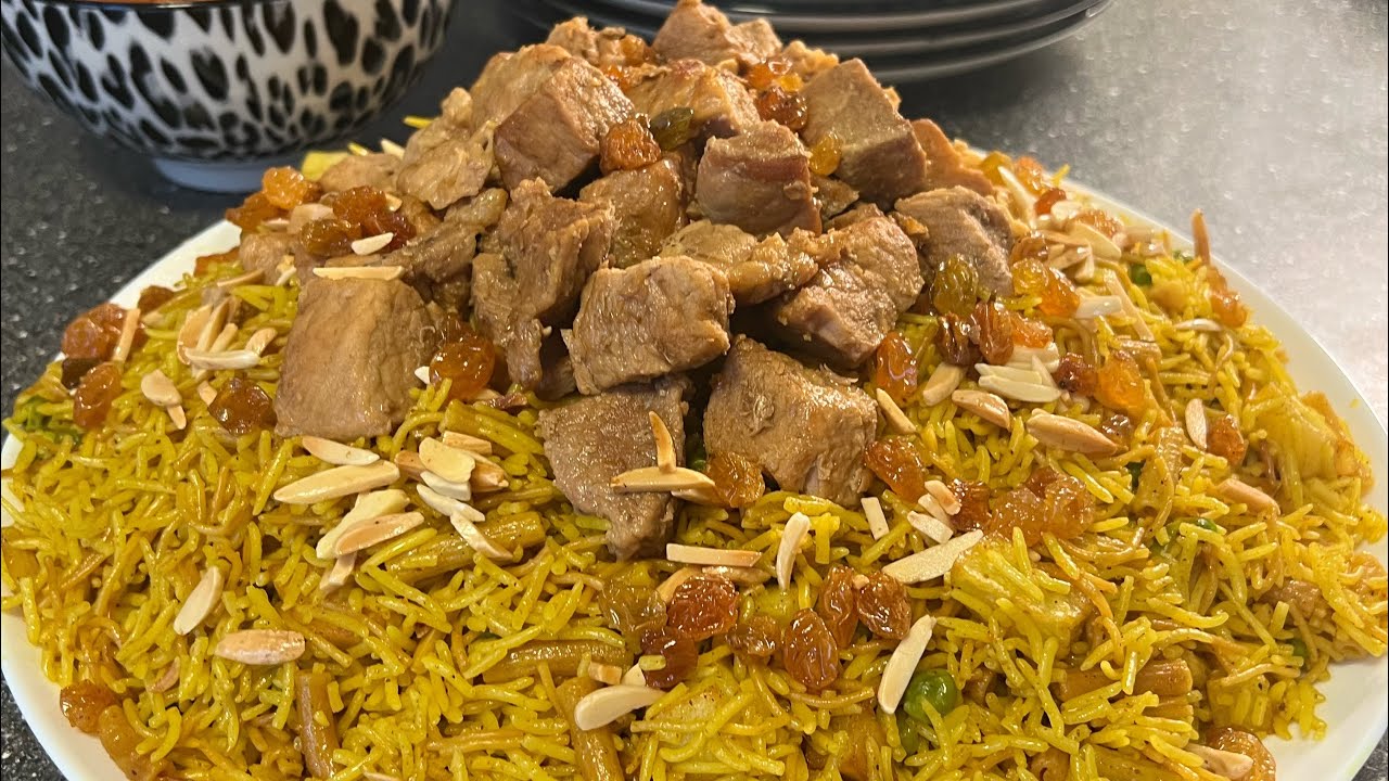 بریانی زەرد بە ڕێگایەکی ئاسان