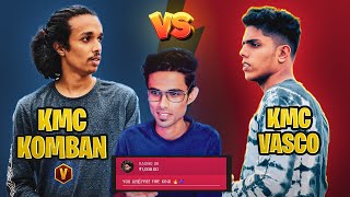 ₹1000 SUPERCHAT CHALLENGE 🤑 KMC KOMBAN VS KMC VASCO 🔥 RASHIQ DB