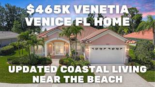 This $479K Venice Home Feels Like a Private Florida Retreat! I Updated, Move-In Ready & Near Beaches