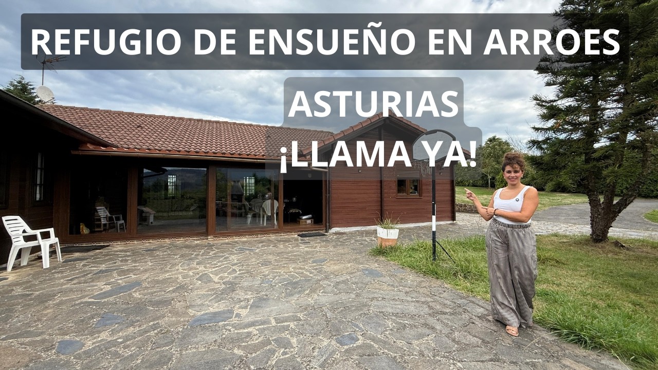 BAJADA ⬇️ 490.000€📉469.000€✨EN ARROES: CASA ESCANDINAVA CON PARCELA DE 3.400M² #shortsviral