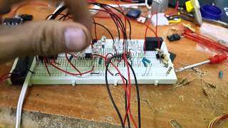 NE555+CD4017+N2003A=SIMPLE STEPPER MOTOR DRIVER ,simple stepper motor driver