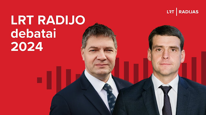 Tiesiogiai LRT RADIJO debatuose – A. Mazuronis ir R. Žemaitaitis | LRT Radijas | 2024-04-26
