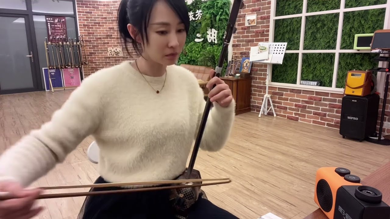 G調半山聽雨/教學用/陳依芳二胡演奏