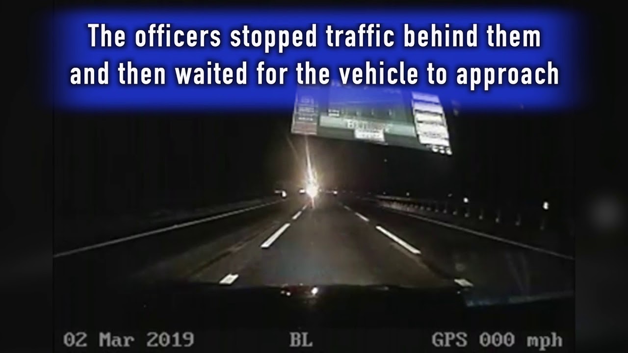 Man sentenced for driving the wrong way down the motorway - M4 - YouTube
