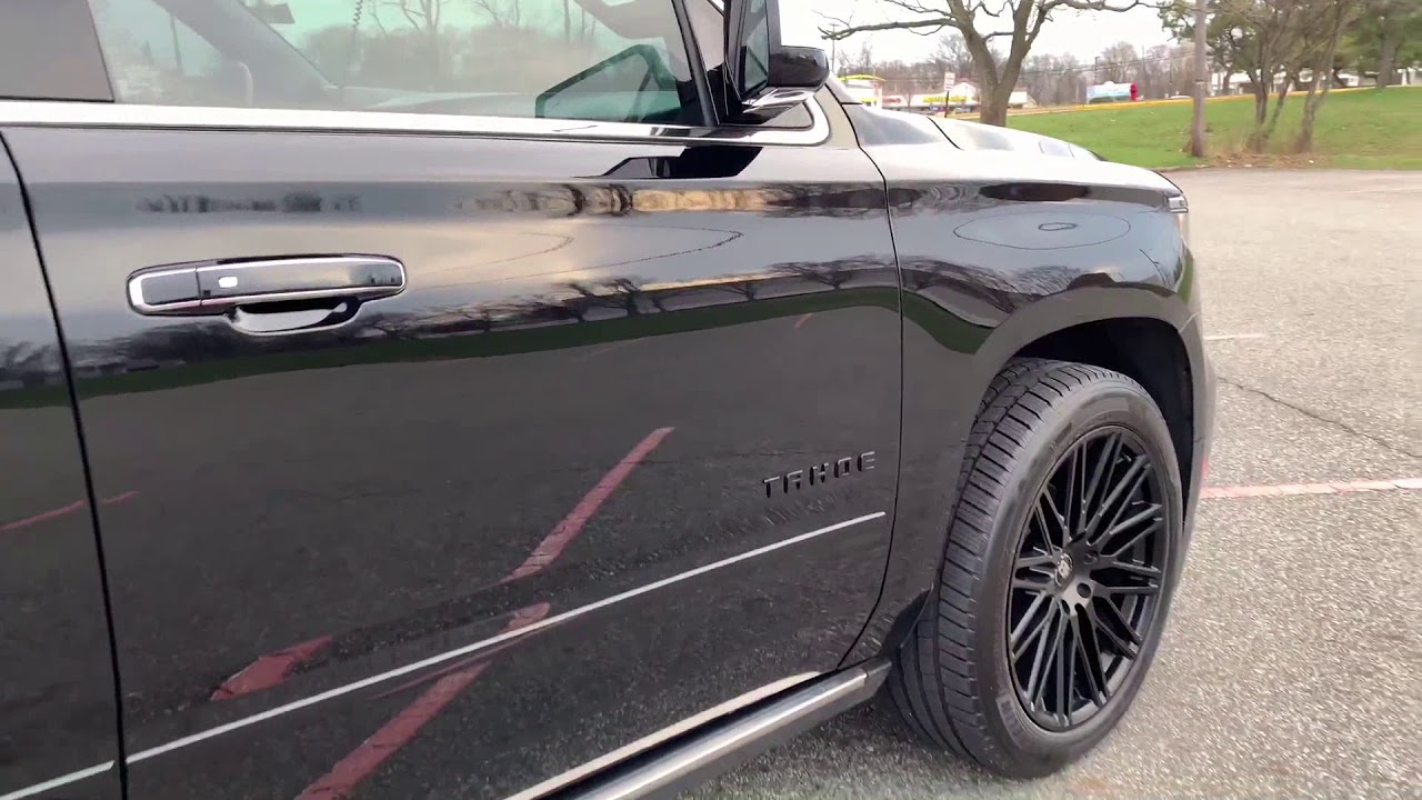 Chevy Tahoe on Black Rhino ZULU wheels YouTube