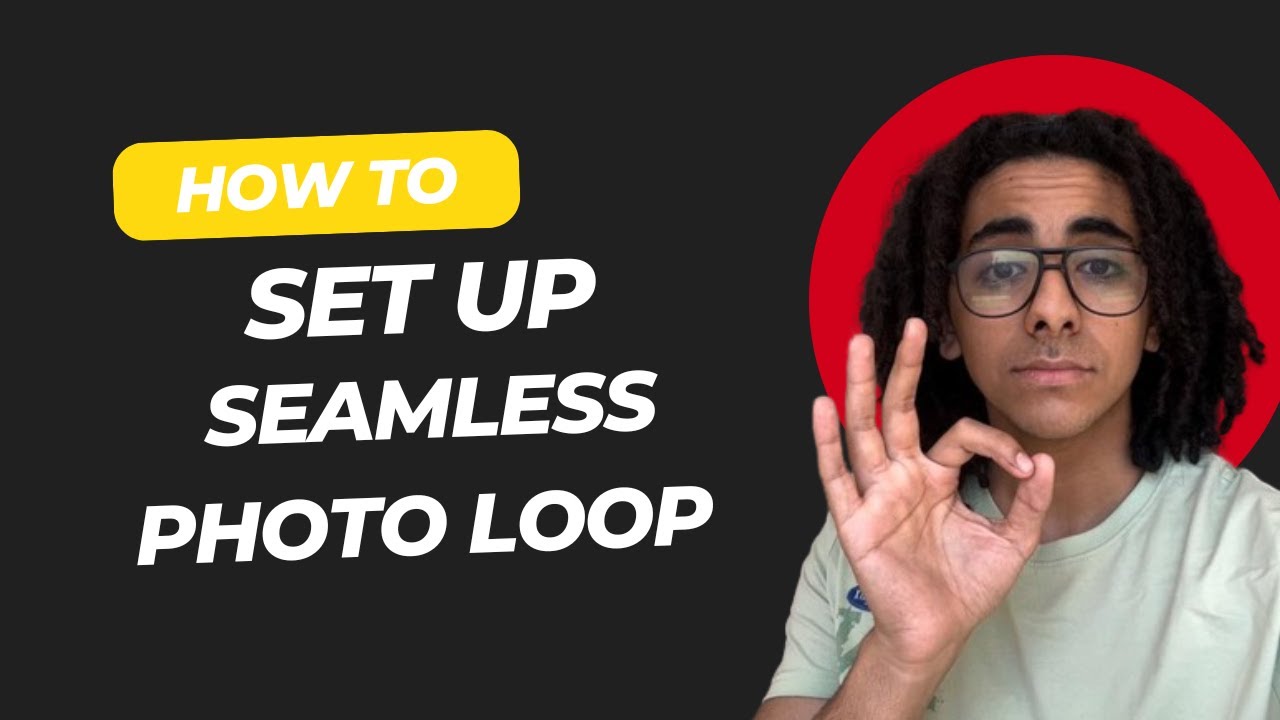 How to Set Up a Seamless Photo Loop on Any TV Screen - YouTube