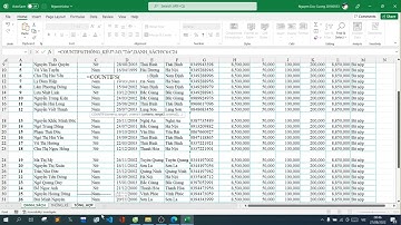 Hướng dẫn sử dụng hàm COUNTIF và COUNTIFS