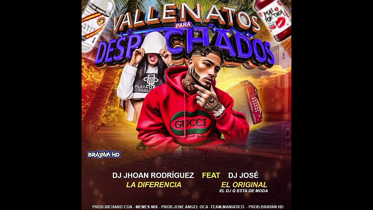 🔥🇻🇪 VALLENATO PARA DESPECHADOS (MIX) | LOS MÁS ESCUCHADO - DJ JHOAN RODRIGUEZ ❌ DJ JOSE EL ORIGINAL 