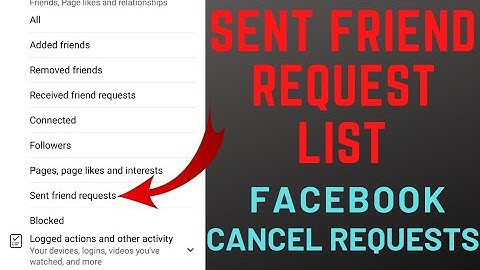 [2023] How to check already sent friend requests on Facebook?