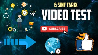 Qadimgi Dunyo Tarixi | II Bob Video Test 1 Qism | 6 Sinf | Qadimgi Dunyo Tarixi | II Bob Video Test 1 Qism | 6 Sinf |
